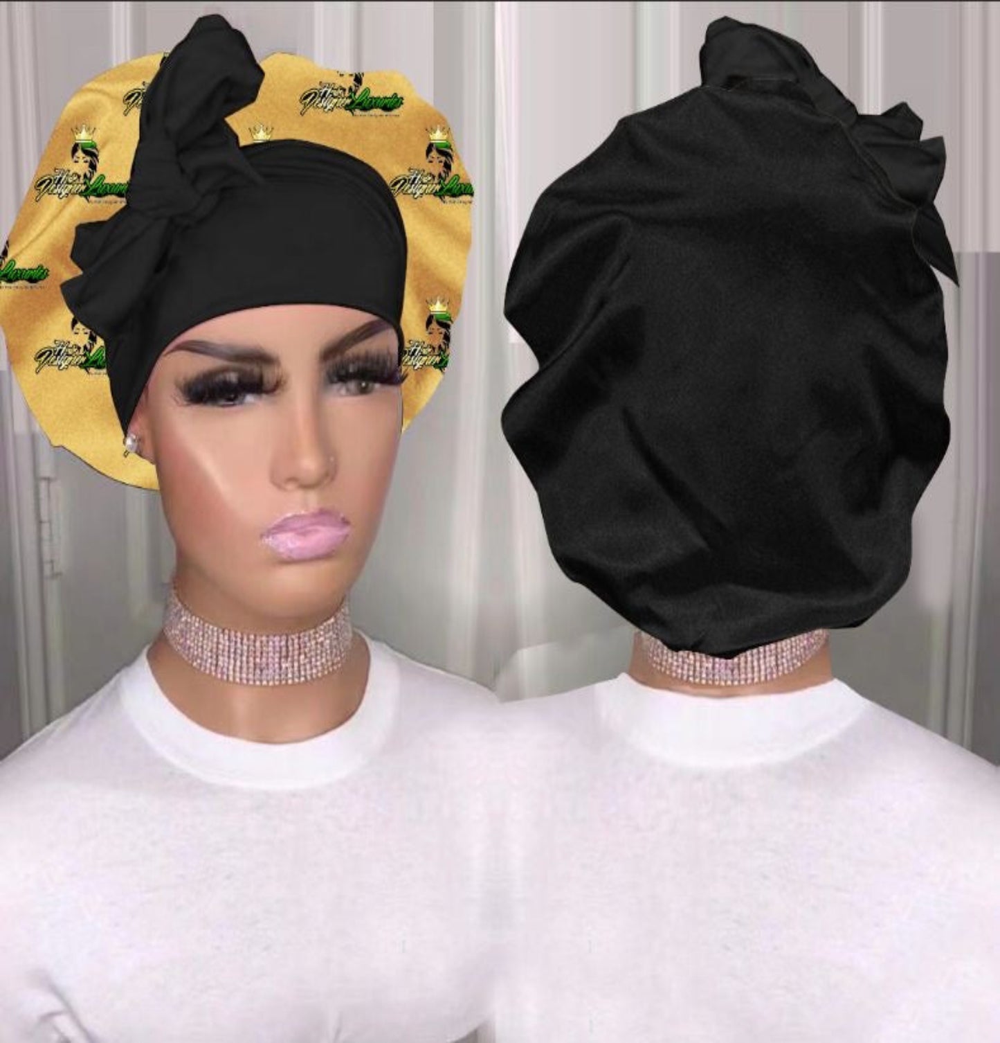 Short Silk Bonnet